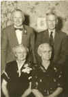 Dennis & Lillie Weir -0n left, Dennis Williams-Lillie's brother and Florance Williams on left 1956,pg.jpg (639755 bytes)