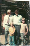 Roger Weir - Terry -Carl -Todd at Carl's California home abt1979 .jpg (630342 bytes)